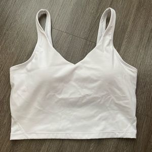 Cropped workout tank